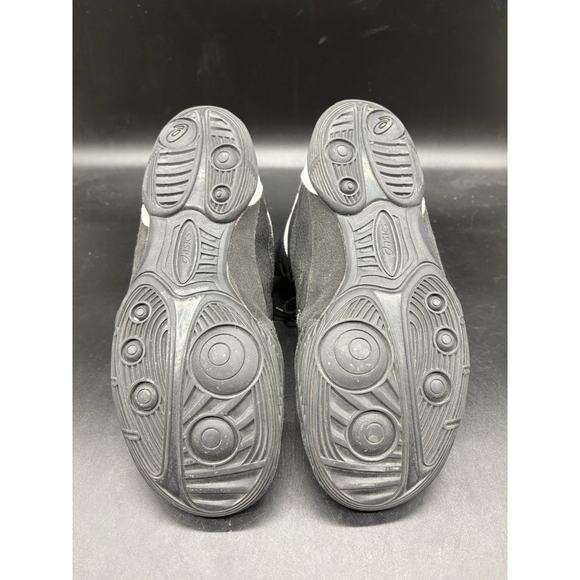 ASICS Matflex 6 Wrestling Shoes Mens Size 8 Black Silver White 1081A021 main image 7